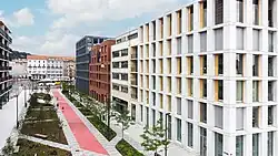 Smichov City – Visualisierung des Albright Boulevard