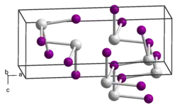 Kristallstruktur von Zinn(II)-selenid