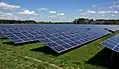 Teil des Solarparks im April 2018