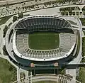 Das Soldier Field aus der Vogelperspektive im Jahr 2008