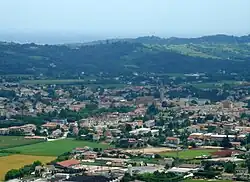 Panoramablick auf Pieve di Soligo