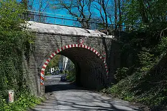 Unterführung der Walder Straße in Gräfrath