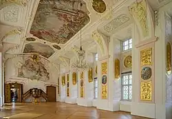 Sommerrefektorium des Stiftes Lambach