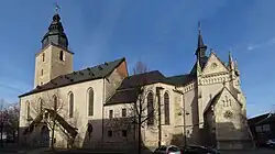 Die Trinitatiskirche mit der Fürstengruft