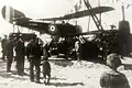 Sopwith Baby N2103 nach der Überführung nach Talcahuano in Chile