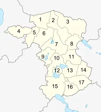 Kirchspiele der Kommune