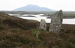 Menhire im Steinkreis