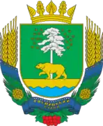 Wappen von Rajon Sosnyzja bis 2020