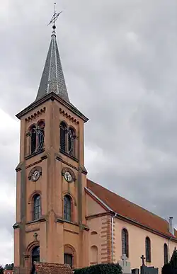 St. Johannes, Südwestseite und Nordostseite