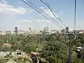 Seilbahn über dem Zoo