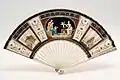 Souvenirfächer aus Neapel (um 1800)