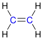 Ethen, planare Anordnung