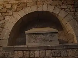 Steinsarg des Abtes Cosme Damià Hortolàs