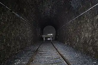 Südlicher Teil des alten Tunnels (2016)