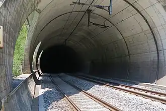 Galerie beim neuen Südportal (2016)