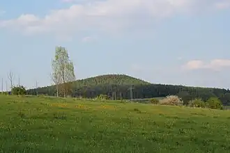 Der Spitzberg aus südwestlicher Richtung