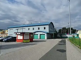 Das Sportstadion im Juli 2018