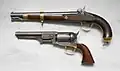 Springfield 1855 Pistol, Colt Dragoon Vergleich