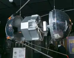 Komponenten des Sputnik&nbsp;1 (84&nbsp;kg)