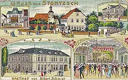 Grußkarte Stöntzsch 1910