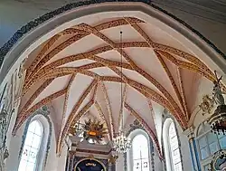 Netzgewölbe im Chor (2017)