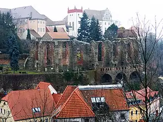 Blick auf die Ruine von Norden (2015)