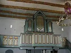 Einmanualige Orgel