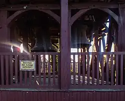 Innenansicht Glockenhaus