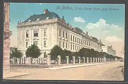 Die Hesserkaserne um 1900