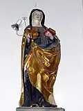 Figur der hl. Walburga (um 1720)