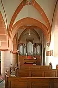 Seitenschiff, Orgel (1871)