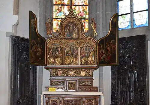 Anna-Altar mit Heiligen