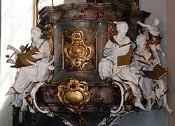 Figuren der vier Evangelisten