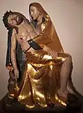 Pietà in der Pietà-Kapelle unter der Empore