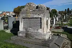 Tumba von Anton von Zach des Bildhauers Josef Klieber (1826)