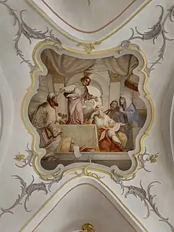 Seitenschiff: Der zwölfjährige Jesus im Tempel