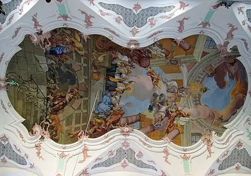Deckenfresko