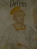 Fresko Apostel Petrus