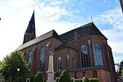Die St.-Vitus-Kirche – Ansicht aus Südosten