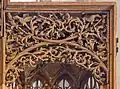 Rankenschleier über dem Diakon, wohl St. Laurentius oder St. Stephanus