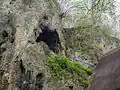 Einsiedlerhöhle oberhalb der Kapelle