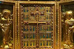 Mettlacher Staurothek aus dem Jahr 1228