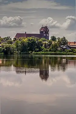 Von Norden über den Mündesee gesehen