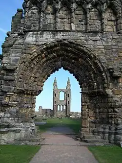 Ruine der St Andrews Cathedral in St&nbsp;Andrews