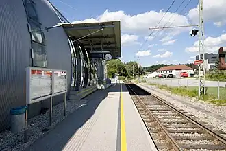 Verlängerung in Trimmelkam neben der Halle