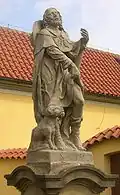 Statue von 1751 in Prag