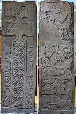 Drosten-Stein – Vorder- und Rückseite