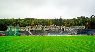 Innenraum des Stadions (Oktober 2009)