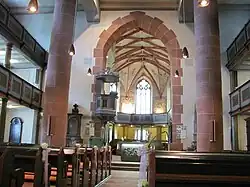 Von Rossbach umgestaltete Stadtkirche Herborn