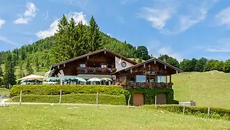 Berggasthof auf der Staffnalm